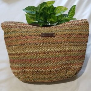 1980s Vintage Strada Woven Bag